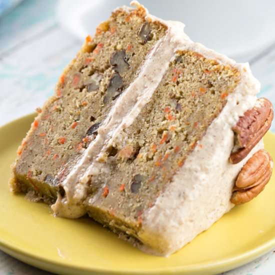 Carrot Cake with Cinnamon Frosting