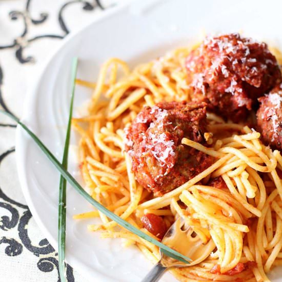 Italian Marinara with Meatballs