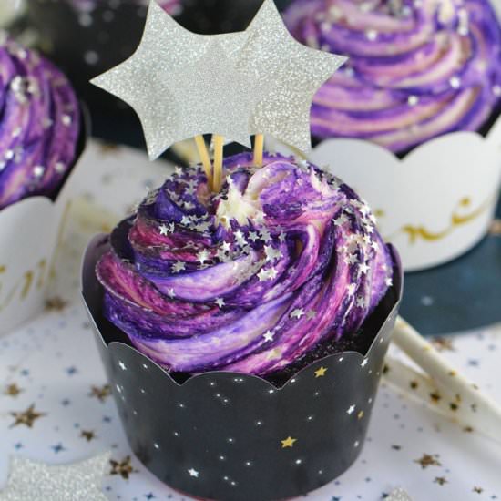 Galaxy Cupcakes