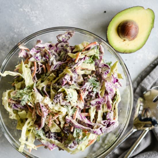 Chunky Mexican Coleslaw