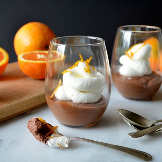 Chocolate and Orange Mousse
