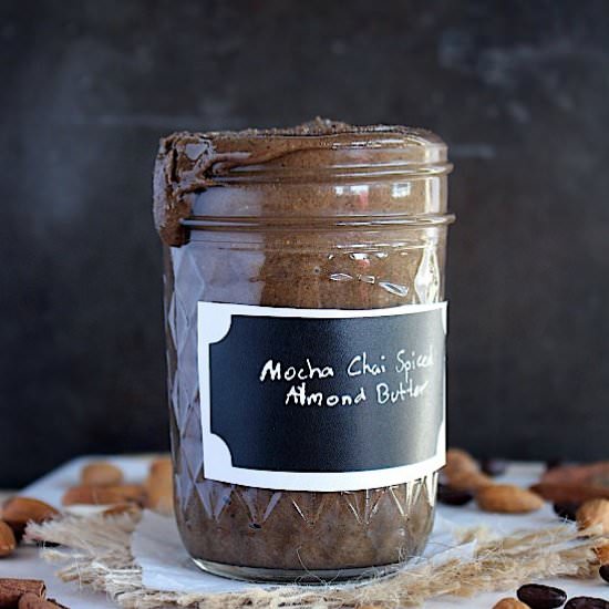Mocha Chai Spiced Almond Butter