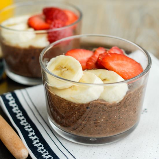 Chocolate Chia Seed Pudding