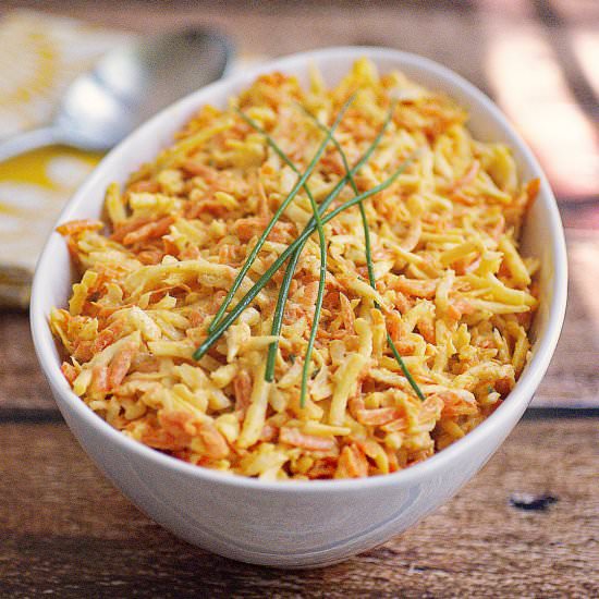 Celery Root Coleslaw