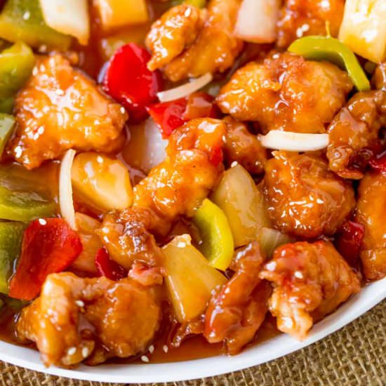 Sweet and Sour Chicken