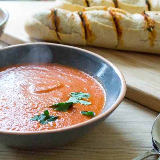 Smoky Chipotle Tomato Soup
