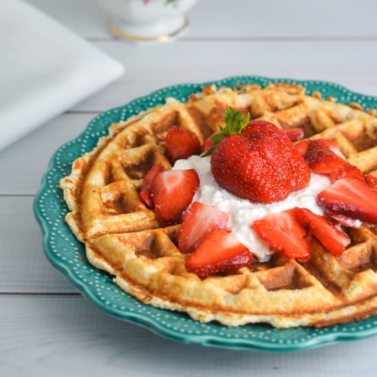 Strawberry Shortcake Waffle