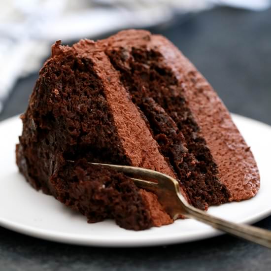 Chocolate Pudding Fudge Cake