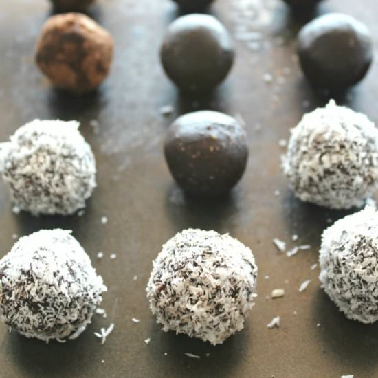 Almond Chocolate Truffles