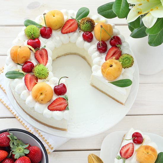 Wreath Cheesecake