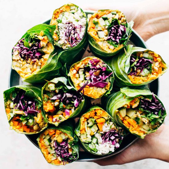 Rainbow Roll-Ups