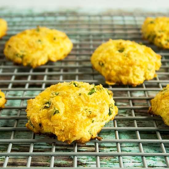 Cheesy Coconut Flour Biscuits