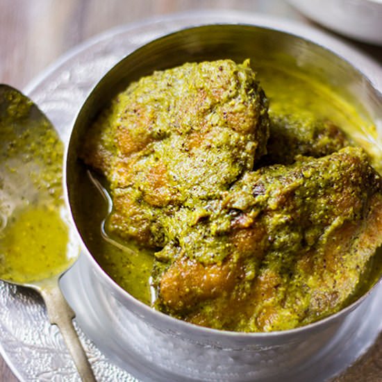 Coriander Kasundi Fish