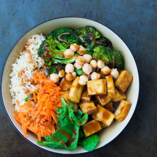 Peanut Buddha Bowl