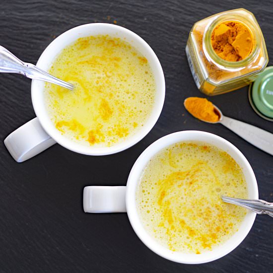 Vegan Golden Milk (Hot or Iced)