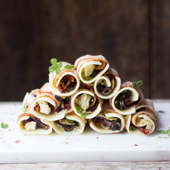 Antipasto Turkey Roll-Ups