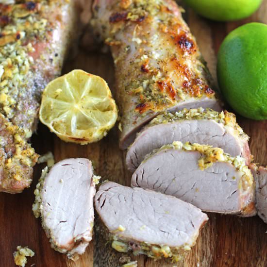 Maple Syrup Lime Pork Loin