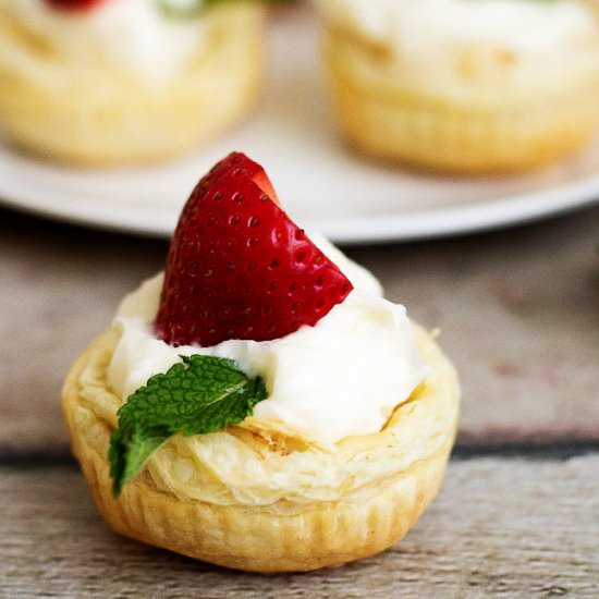Strawberry Key Lime Cups