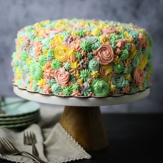 Pastel Party Cake