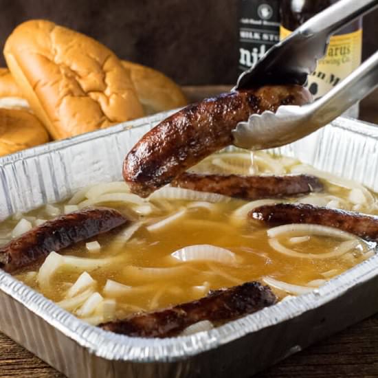 Beer Brat Bath (Brat Hot Tub)
