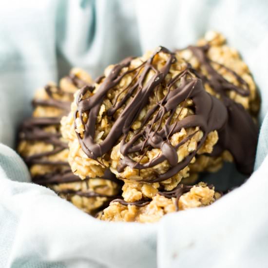 Peanut Butter No Bake Cookies