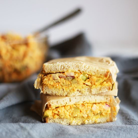 Chickpea “Tuna” Salad Sandwich