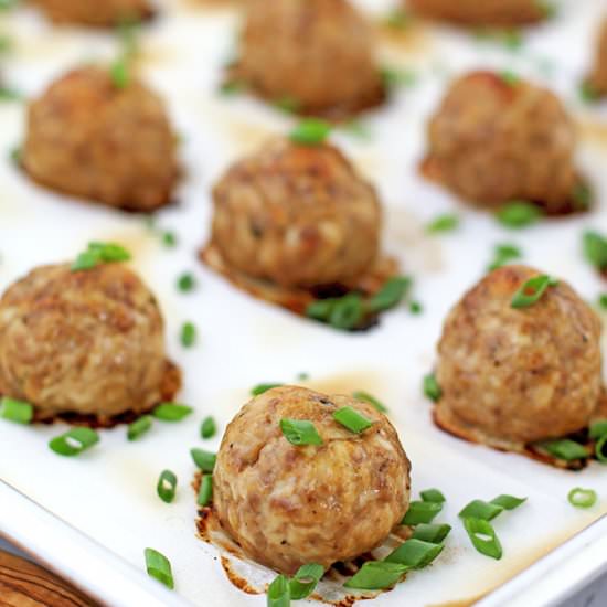 Easy Baked Meatballs
