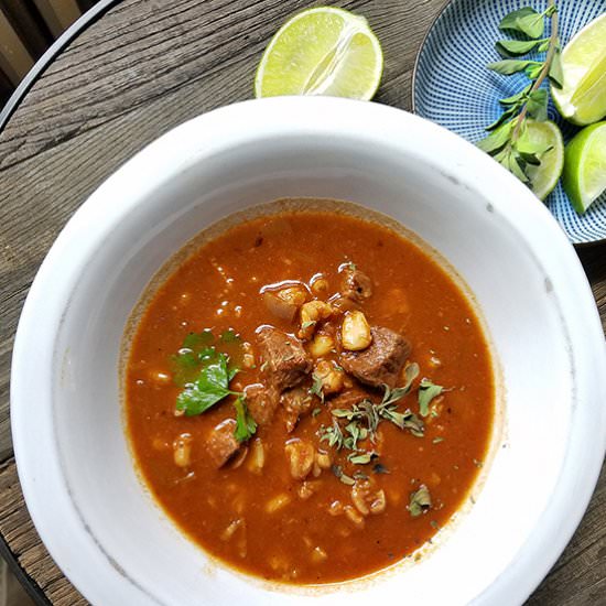 Pozole Rojo For Your Soul