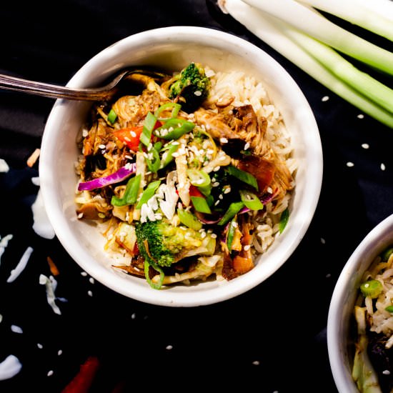Chicken Teriyaki Rice Bowls