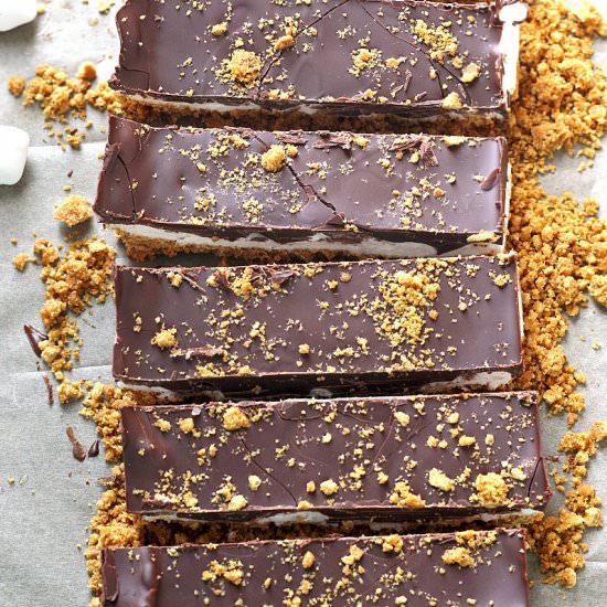 No-Bake S’mores Bars