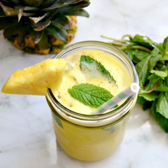 Pineapple Mint Agua Fresca