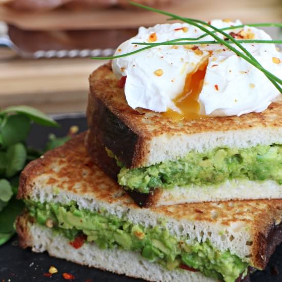 Avocado Stuffed French Toast