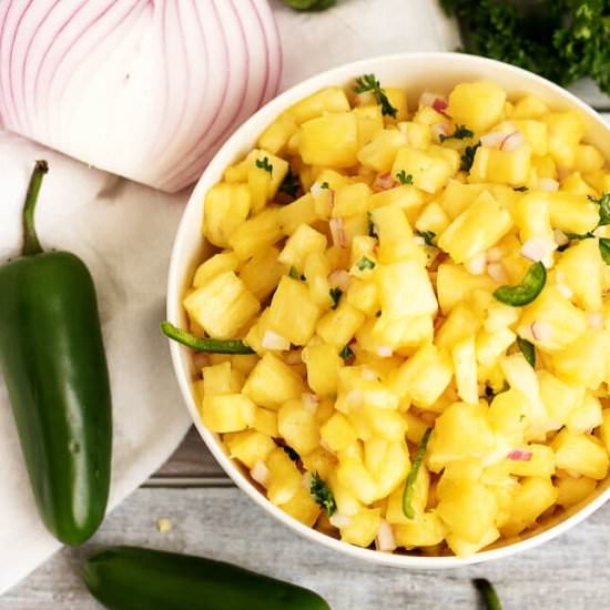 Pineapple Jalapeno Salsa