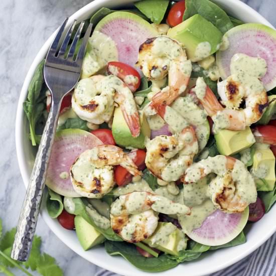 Shrimp and Avocado Salad