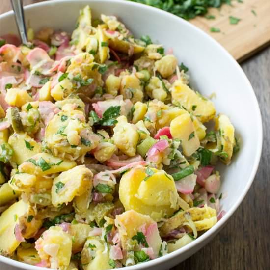 Damn Delicious Vegan Potato Salad