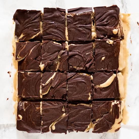 Dark Chocolate Tahini Bars