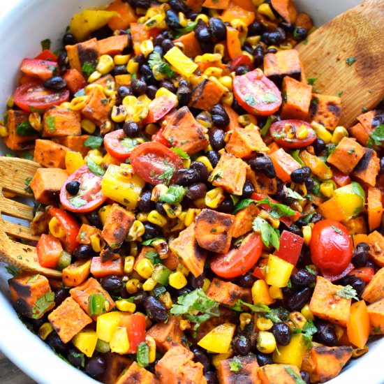 Roasted Sweet Potato Salad