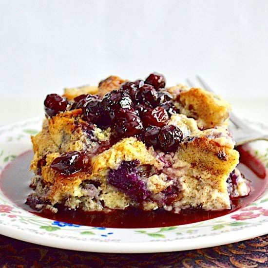 Blueberry Muffin Casserole