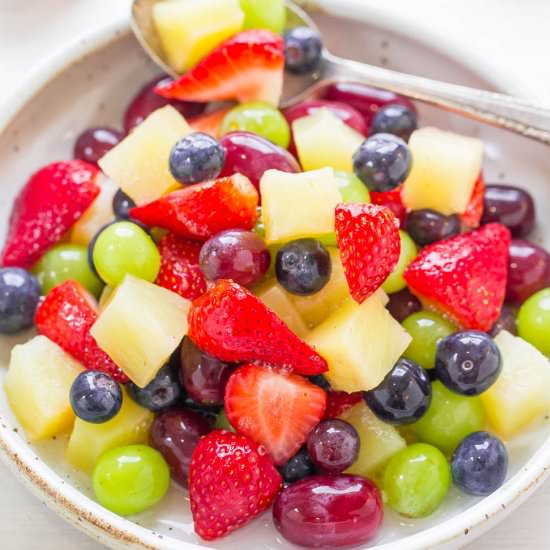 Pina Colada Fruit Salad