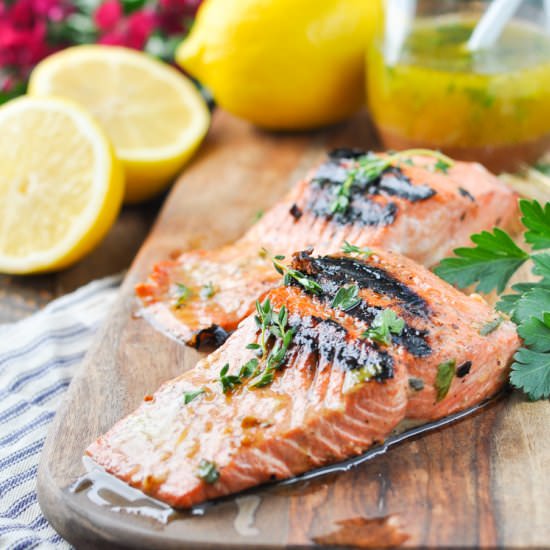 Garlic and Herb Salmon Marinade