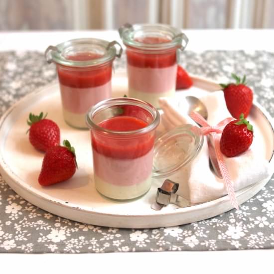 Strawberry Glassdessert