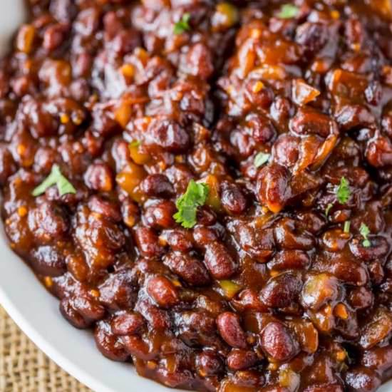 El Pollo Loco BBQ Black Beans