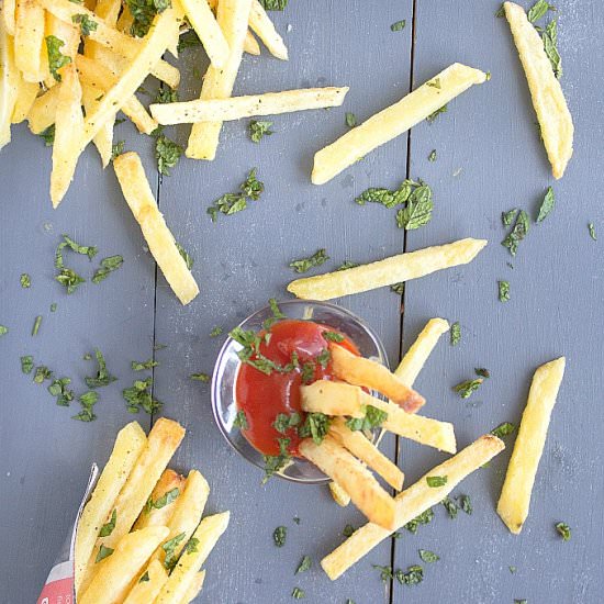 Homemade French Fries 2 Ways