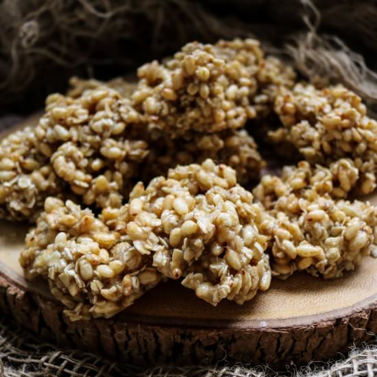 Irish Cream No-Bake Cookies