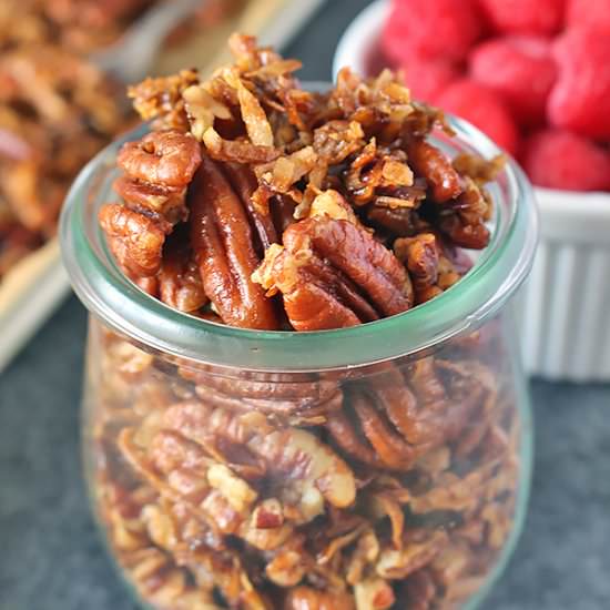 Paleo Pecan Pie Granola