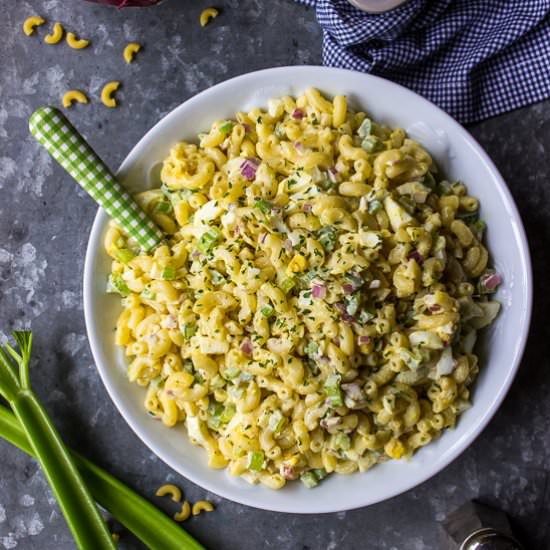 Gram’s Easy Macaroni Salad