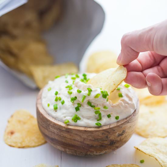 paleo french onion dip