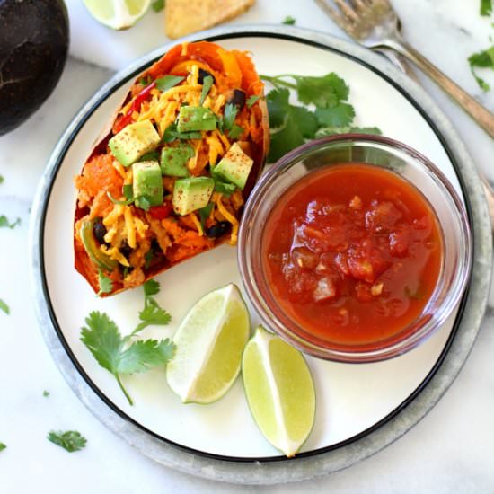Southwestern Stuffed Sweet Potato