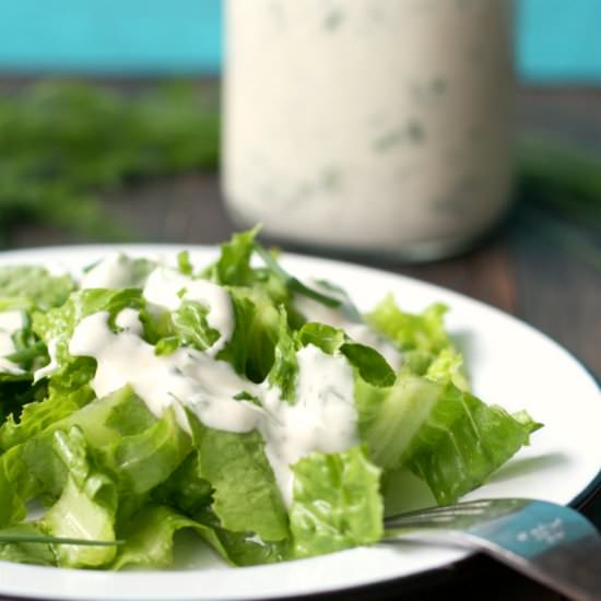 Homemade Dairy Free Ranch Dressing