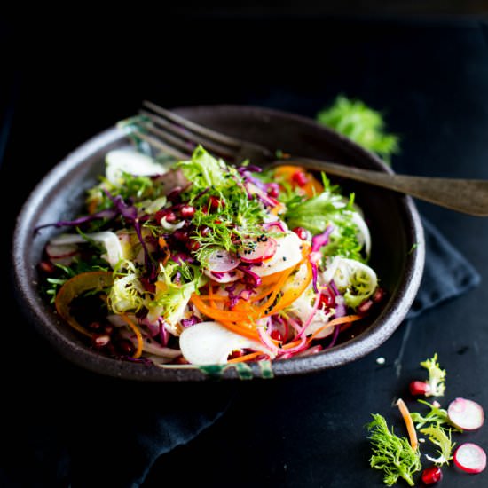 fennel detox salad